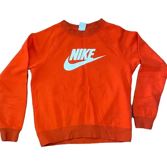 Orange/red Nike jumper - Picture 1 of 3